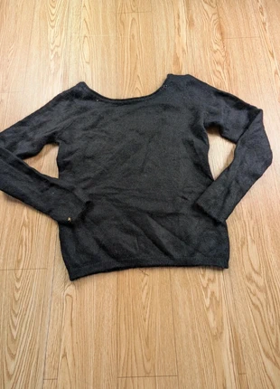 Pull noir Naf Naf col V dans le dos taille S/M– laine douce et épaisse #107, marke: Naf Naf, zustand: Sehr gut, größe: S / 36 / 8, 3,80 €, 4,69 € beinhaltet Vinted-Käuferschutz Pro