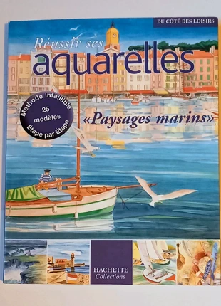 Réussir ses aquarelles "paysages marins", état: Très bon état, 5,00 €, 5,95 € Protection acheteurs incluse