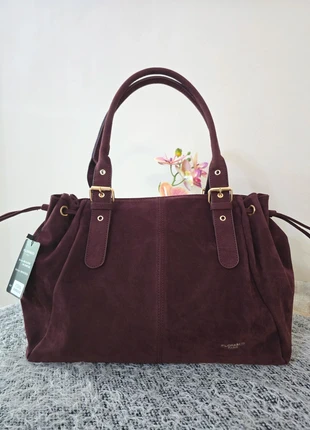 Grand sac épaules en suédine 🟥, brand: Flora & Co, condition: New with tags, €39.90, €42.60 includes Buyer Protection Pro