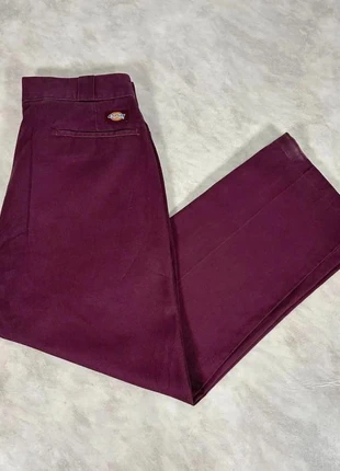 Dickies – Pantalon workwear bordeaux homme – Résistant & stylé – Taille 44 Code 049N, merk: Dickies, staat: Heel goed, maat: W34 | FR 44, € 28,00, € 30,10 inclusief Kopersbescherming Pro
