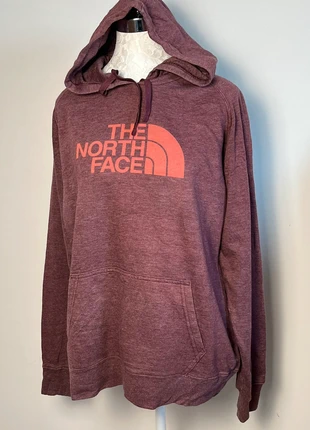 Sweat à capuche hoodie The North Face | Taille L | Bordeaux logo rose, merk: The North Face, staat: Heel goed, maat: L / 40 / 12, € 25,00, € 26,95 inclusief Kopersbescherming Pro