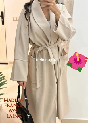 Manteau beige laine femme, marque: Boutique Italiana, état: Très bon état, taille: S / 36 / 8, 38,00 €, 40,60 € Protection acheteurs incluse