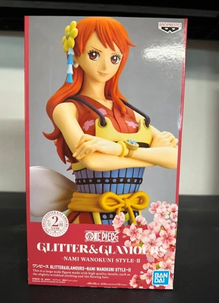 Figurine Glitter & Glamours One Piece Nami Wanokuni, merk: Bandai, staat: Heel goed, maat: Prematuur, tot 44 cm, € 28,00, € 30,10 inclusief Kopersbescherming