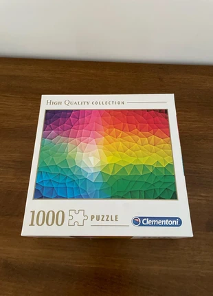 Clementoni regenboog puzzel 1000 stukjes nieuw, marque: Clementoni, état: Neuf avec étiquette, 4,00 €, 4,90 € Protection acheteurs incluse