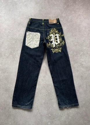 Jean baggy Jeunesse Jeans bleu foncé – Taille 38 (W30 L30), brand: Vintage Dressing, condition: Very good, size: W30, €39.99, €42.69 includes Buyer Protection Pro