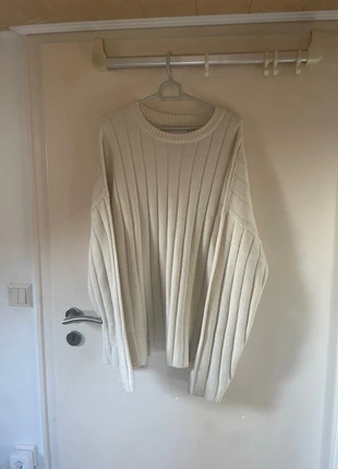 Weißer Strickpullover, merk: ASOS Design, staat: Heel goed, maat: XL, € 7,00, € 8,05 inclusief Kopersbescherming