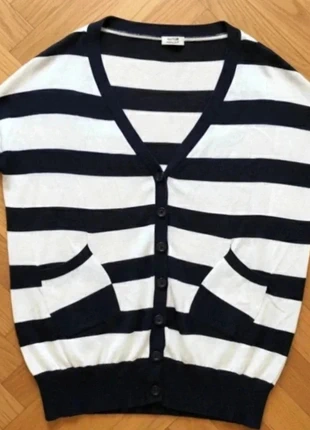 Gilet oversize style marinière – Molly Bracken – Taille unique – Excellent état, brand: Molly Bracken, condition: Very good, size: One size, €4.90, €5.85 includes Buyer Protection Pro