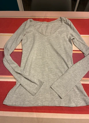 Tee-shirt manches longues Camaïeu Essentials – Taille XS, marke: Camaïeu, zustand: Sehr gut, größe: XS / 34 / 6, 1,00 €, 1,75 € inklusive Vinted-Käuferschutz