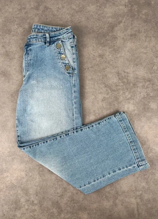 Jean Maison 123 / Avec bouton décoratif / Taille 38/M, brand: Maison 123, condizioni: Buone, taglia: M / IT 42 / EU 38, €20.00, €21.70 include la Protezione acquisti