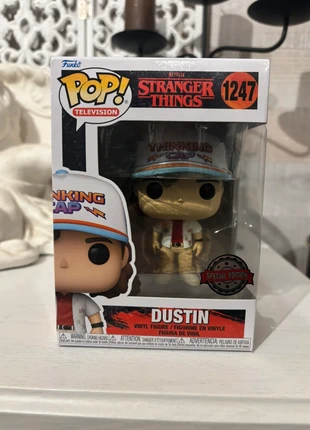 Funko pop Stranger Things Dustin #1247, marque: Funko Pop, état: Très bon état, taille: S, 12,00 €, 13,30 € Protection acheteurs incluse