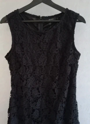 Robe dentelle noire doublée, marque: Yessica, état: Neuf sans étiquette, taille: L / 40 / 12, 5,00 €, 5,95 € Protection acheteurs incluse