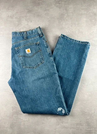 Jean carhartt workwear baggy bleu vintage - Taille 34x32, marca: Carhartt, estado: Muito bom, tamanho: PT 44 | W34, €25.00, €26.95 inclui Proteção do Comprador Pro