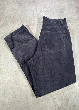 Pantalon Vintage En Velours Côtelé / Corduroy Eddie Bauer bleu nuit ample taille 10, marke: Vintage Dressing, zustand: Sehr gut, größe: S / 36 / 8, 13,00 €, 14,35 € beinhaltet Vinted-Käuferschutz Pro