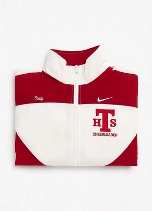 Nike Varsity Jacket Red White M College 2000s Embroidered Vintage., marca: Nike, estado: Muy bueno, tamaño: M / 38 / 10, 29,00 €, 31,15 € Protección al comprador incluida
