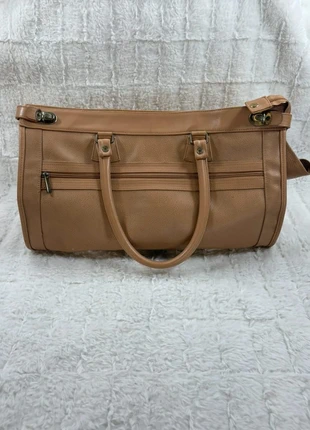 Sac cabas David Jones Vintage Y2K grand format en simili cuir grainé camel, brand: Vintage Dressing, condition: Very good, €24.90, €26.85 includes Buyer Protection Pro