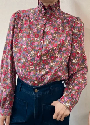 Chemise liberty col victorien volanté, marke: it Hippie, zustand: Neu, mit Etikett, größe: S / 36 / 8, 39,00 €, 41,65 € inklusive Vinted-Käuferschutz