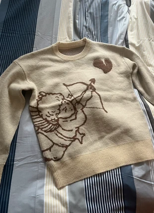 Pull Amor Cupidon Beige - Taille XS - Zeno Paris, marca: Bershka, estado: Nuevo sin etiquetas, tamaño: XS, 30,00 €, 32,20 € Protección al comprador incluida