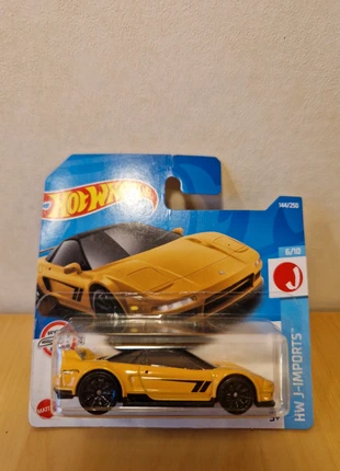 Hotwheels 90 Acura NSX yellow (damaged card), merk: Hot Wheels, staat: Nieuw zonder prijskaartje, maat: Prematuur, tot 44 cm, € 3,00, € 3,85 inclusief Kopersbescherming