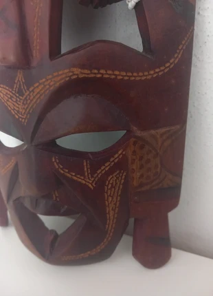 Máscara Africana em madeira/African mask/masque africain, marque: NO LABEL, état: Très bon état, 3,99 €, 4,89 € Protection acheteurs incluse