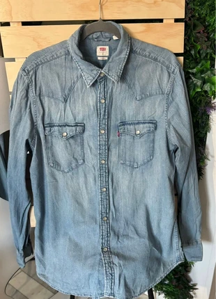 Chemise Levi’s en jean – coupe western vintage (M), marca: Levi's, estado: Nuevo sin etiquetas, tamaño: M, 14,00 €, 15,40 € Protección al comprador incluida