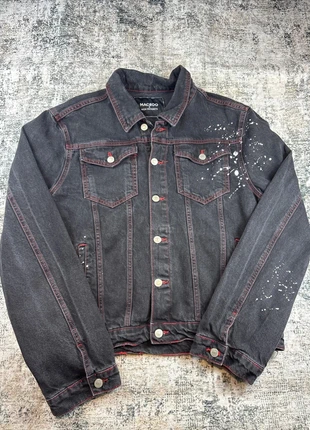 Veste en jeans hip hop noir Macoox taille Xl femme - 927, marque: Macoox, état: Très bon état, taille: XL / 42 / 14, 15,00 €, 16,45 € Protection acheteurs (Pro) incluse