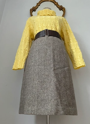 Jupe vintage motif chevrons laine mélangée, marque: Vintage Dressing, état: Très bon état, taille: XL / 42 / 14, 18,00 €, 19,60 € Protection acheteurs (Pro) incluse