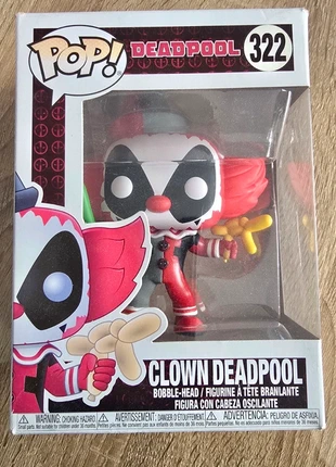 Clown deadpool, marke: Deadpool, zustand: Sehr gut, 12,00 €, 13,30 € inklusive Vinted-Käuferschutz