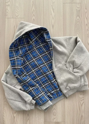 Veste réversible Bleu et Grise Y2K, brand: y2k, condition: New without tags, size: L, €60.00, €63.70 includes Buyer Protection