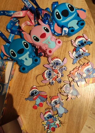 Lot Stitch et Angel 3 petits sacs et décoration de Noël, brand: Stitch, condition: New without tags, €15.00, €16.45 includes Buyer Protection