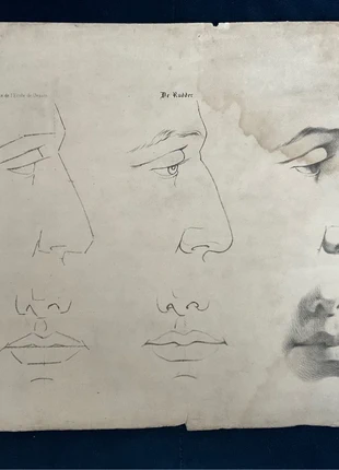 Planche pédagogique du XIXème par De Rudder, art , collector , rare, brand: planche pedagogique, condition: Good, €60.00, €63.70 includes Buyer Protection Pro