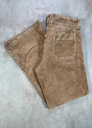 Pantalon En Velours Côtelé / Corduroy bw equivalent beige clair coupe droit taille 8, brand: Vintage Dressing, condizioni: Ottime, taglia: XL / IT 46 / EU 42, €14.00, €15.40 include la Protezione acquisti Pro