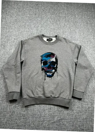 Sweat The Kooples – Gris – Taille XS – Très bon état – Brodé tête de mort, brand: The Kooples, condition: Very good, size: XS, €25.00, €26.95 includes Buyer Protection Pro