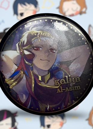 Official Bandai Kalim Al-Asim Disney Twisted Wonderland Badge, marque: Bandai, état: Neuf sans étiquette, 6,75 €, 7,79 € Protection acheteurs incluse