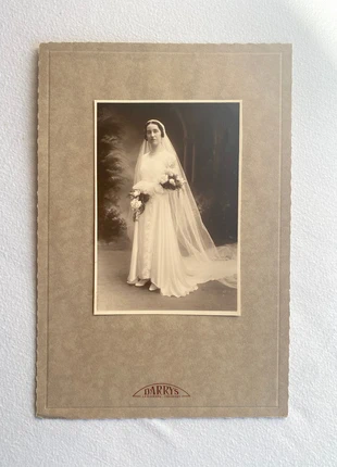 Photo de mariée - 1925-1930, brand: Vintage Love, condition: Very good, €12.00, €13.30 includes Buyer Protection