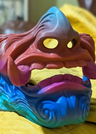 Masque Oni Samouraï, brand: Beau, condition: New with tags, €19.00, €20.65 includes Buyer Protection