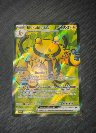 Élekable ex (DRI 212), brand: Pokémon, condition: New without tags, €4.00, €4.90 includes Buyer Protection
