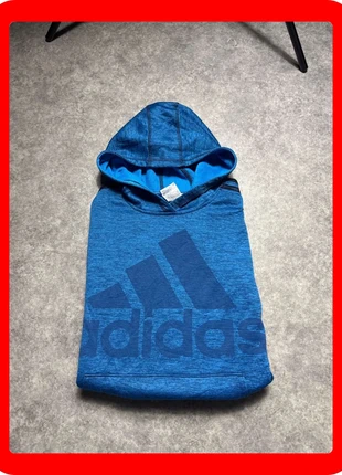 Pull à capuche adidas bleu garçon taille 14 ans, brand: adidas, condizioni: Ottime, taglia: 14 anni / 164 cm, €11.00, €12.25 include la Protezione acquisti
