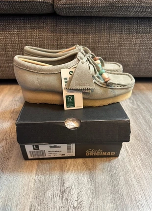 Clark’s Wallabee Sage Suede, brand: Clarks, condition: New with tags, size: 38, €90.00, €95.20 includes Buyer Protection