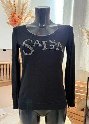 Pull léger Salsa – Taille M, marque: Salsa, état: Très bon état, taille: M / 38 / 10, 11,00 €, 12,25 € Protection acheteurs incluse