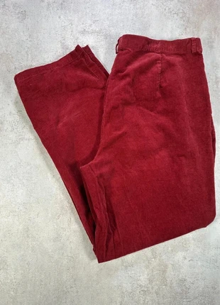 Pantalon En Velours Côtelé / Corduroy eddie bauer velours cotele coton, coupe ample taille 18, merk: Vintage Dressing, staat: Heel goed, maat: XXXL / 46 / 18, € 14,00, € 15,40 inclusief Kopersbescherming Pro