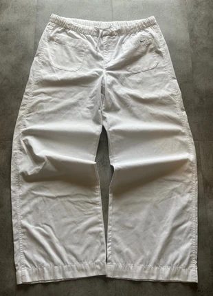 Pantalon Leger Facon Trackpant Vintage Coupe Droite Nike Blanc et Bleu Taille L, marque: Nike, état: Très bon état, taille: L / 40 / 12, 20,00 €, 21,70 € Protection acheteurs incluse