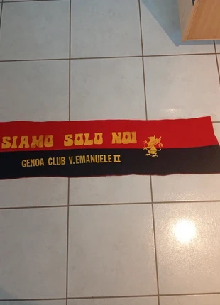 Sciarpa genoa club, condition: Good, €25.00, €26.95 includes Buyer Protection
