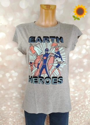 T-shirt Hey! This is Left, marca: Local, estado: Muito bom, tamanho: L / 40 / 12, €4.50, €5.43 inclui Proteção do Comprador