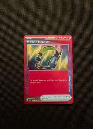 Miracle headset 183/191, merk: Pokémon, staat: Heel goed, € 1,50, € 2,28 inclusief Kopersbescherming