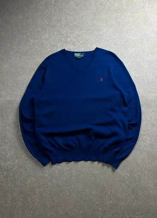 Ralph Lauren V Cotton Sweater Pullover 2000s, brand: Ralph Lauren, condizioni: Ottime, taglia: L, €34.90, €37.35 include la Protezione acquisti Pro