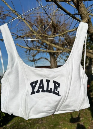 Top Yale Zara Bianco tg. M, brand: Zara, condizioni: Nuovo senza cartellino, taglia: M / IT 42 / EU 38, €1.00, €1.75 include la Protezione acquisti