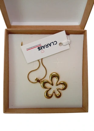 Collana Donna Ciondolo Smack Dorata In Scatolina regalo, marke: Clarais, zustand: Neu, mit Etikett, 2,90 €, 3,75 € beinhaltet Vinted-Käuferschutz Pro