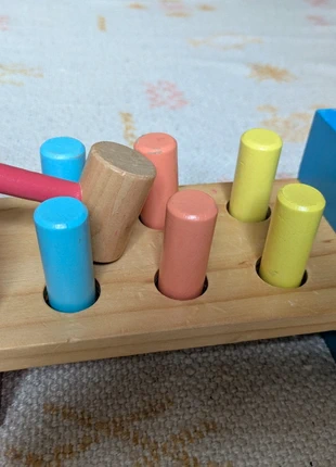 Jeu d'éveil bébé, marque: Jeu en bois, état: Très bon état, taille: 9-12 mois / 74 cm, 4,00 €, 4,90 € Protection acheteurs incluse