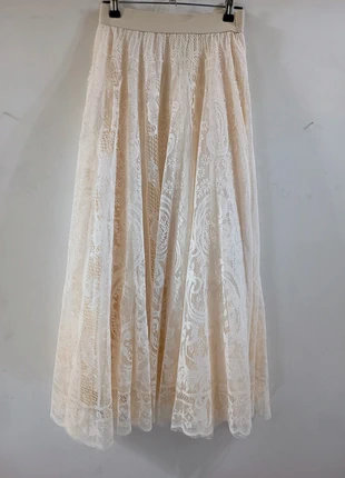 Falda vaporosa, marque: Princesa, état: Neuf sans étiquette, taille: XL / 42 / 14, 8,50 €, 9,63 € Protection acheteurs incluse