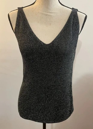 Haut à paillettes noir femme taille unique, marque: Unique, état: Très bon état, taille: S / 36 / 8, 6,90 €, 7,95 € Protection acheteurs incluse